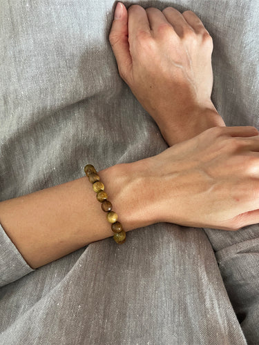 8mm Guaiacwood Beaded Bracelet