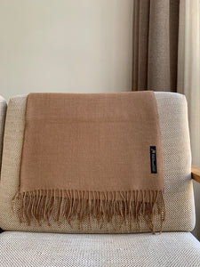 100% Baby Alpaca Shawl - Unicolor