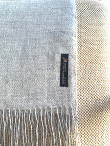 100% Baby Alpaca Shawl - Unicolor