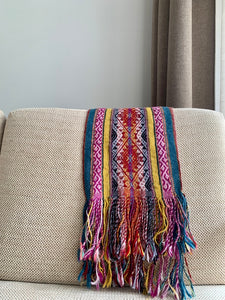 100% Baby Alpaca Handmade Awayo Scarf