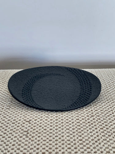 Japanese Nambu Cast Iron Smudging Plate 日本南部鐵器鑄鐵小碟