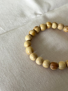 7mm Palo Santo Beaded Bracelet 印加聖木手造原木7mm珠串