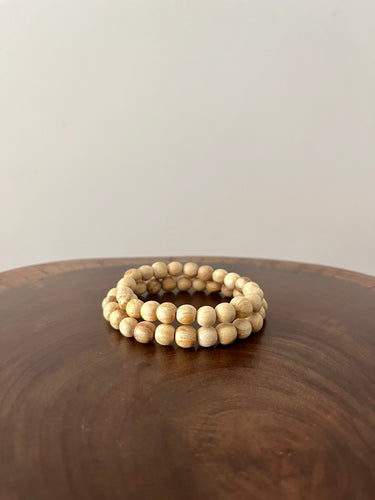 7mm Palo Santo Beaded Bracelet 印加聖木手造原木7mm珠串