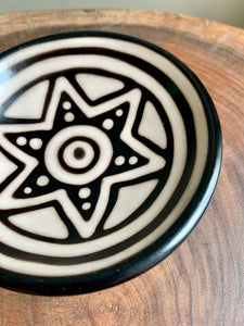 Peruvian Chulucanas Ceramic Palo Santo Holder & Smudge Plate 秘魯 Chulucanas 手造陶碟