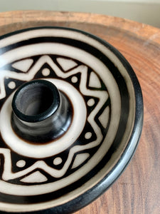 Peruvian Chulucanas Ceramic Palo Santo Holder & Smudge Plate 秘魯 Chulucanas 手造陶碟