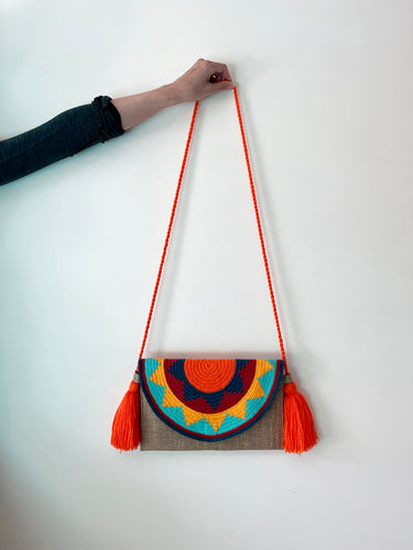 Wayuu Flap Crossbody Bag
