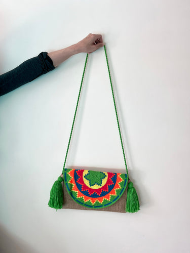 Wayuu Flap Crossbody Bag