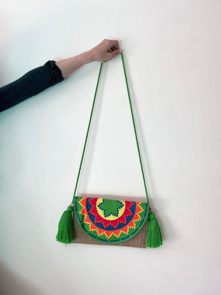Wayuu Flap Crossbody Bag