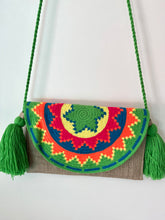 Load image into Gallery viewer, Wayuu Flap Crossbody Bag